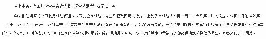  华安财险遭监管重罚！总罚金额高达565万，多位管理人员一并受罚 新闻