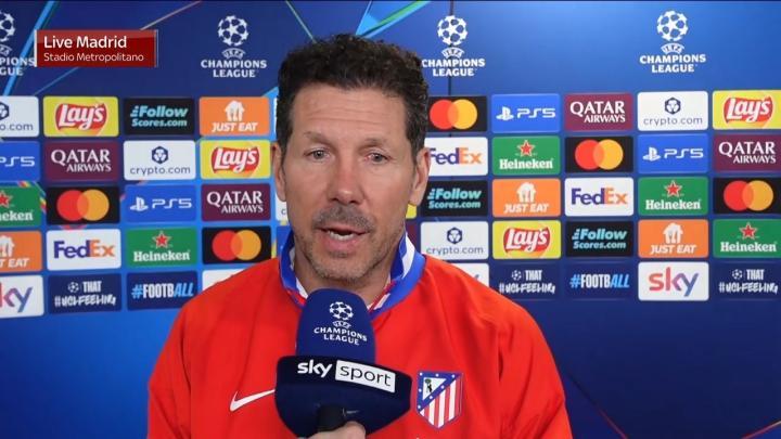  西蒙尼赛前发声；热刺欧冠第四名，实力不容小觑 体育新闻