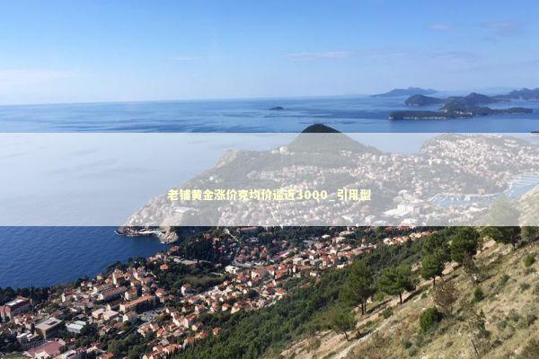 老铺黄金涨价克均价逼近3000_引用型