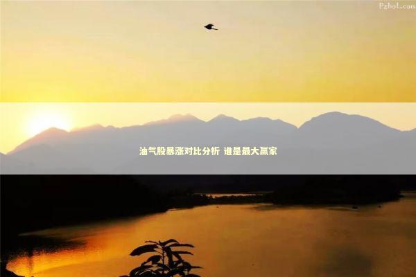 油气股暴涨对比分析 谁是最大赢家