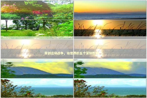 原创这场战争，给世界的五个深刻教训_5