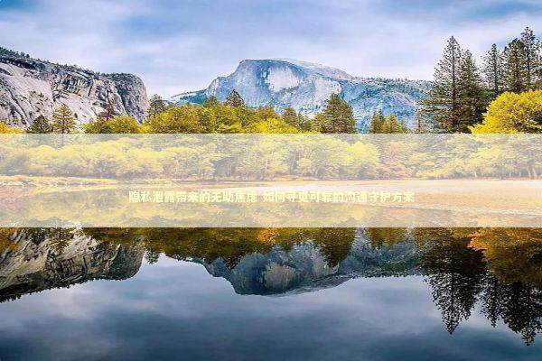 隐私泄露带来的无助焦虑 如何寻觅可靠的沟通守护方案